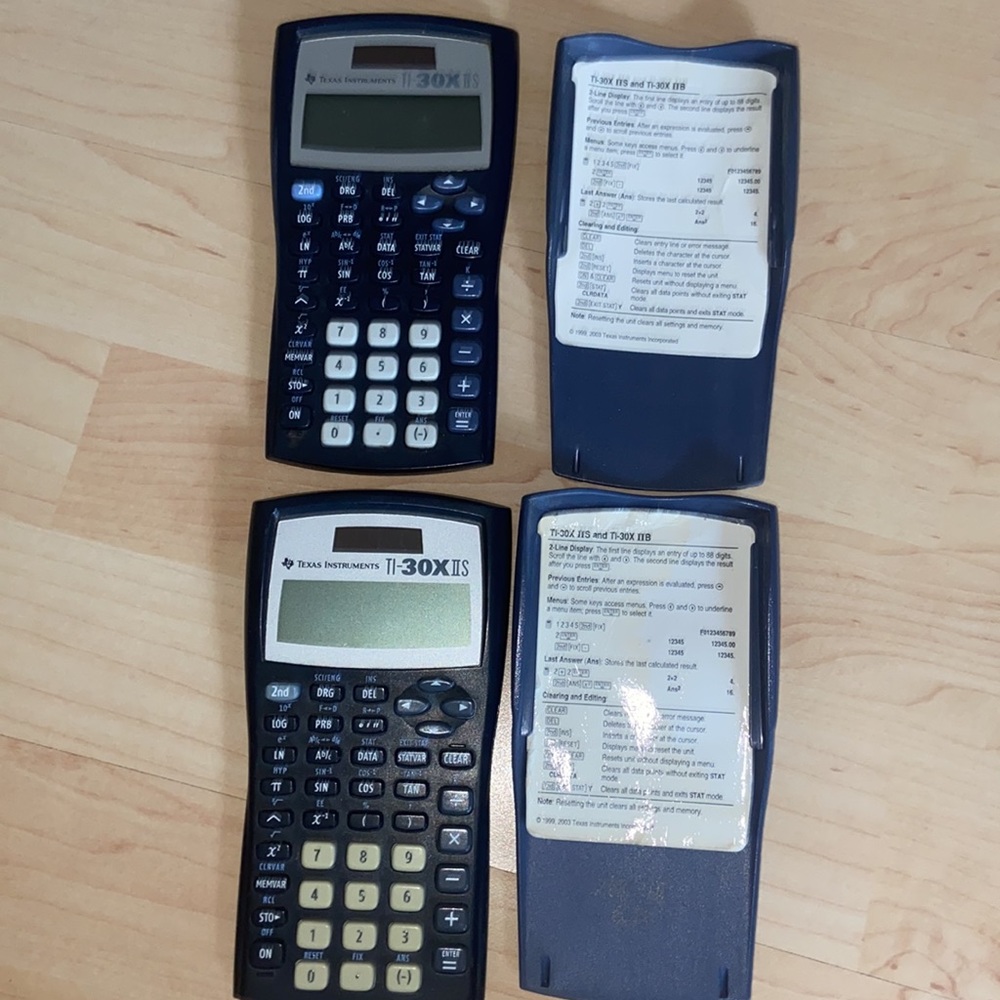 TI-30x II S Texas Instrument Scientific Calculator